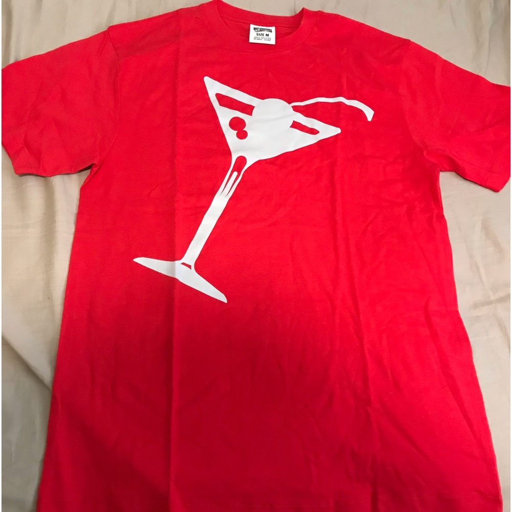 Brand new mens billionaire boys red shirt size m
